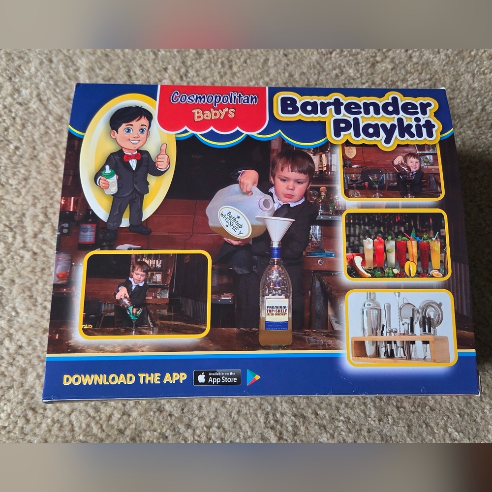 Prank Gift Box - Bartender Play Kit